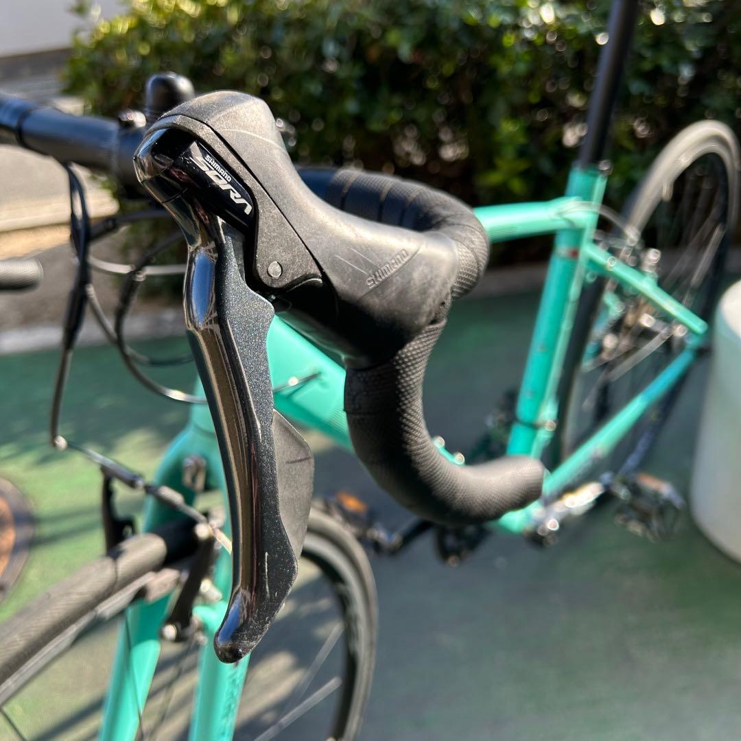 Bianchi魔改造c-sport1(ほぼロードバイク)