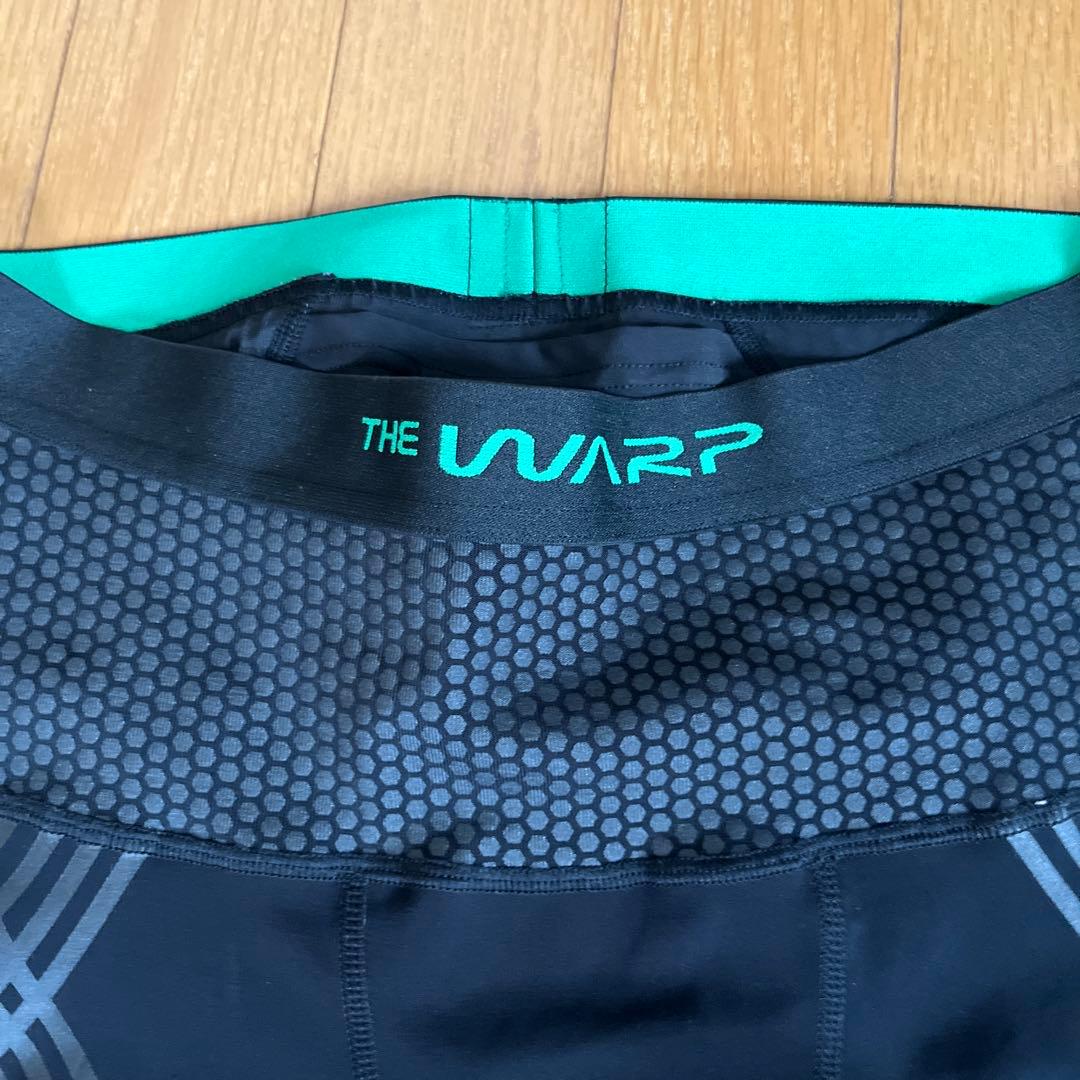 THE WARP タイツ XL ブラック/グリーン