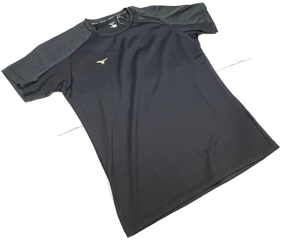 【ミズノプロ】 直営店限定 クーリングTシャツXO ブラック 12JACT82