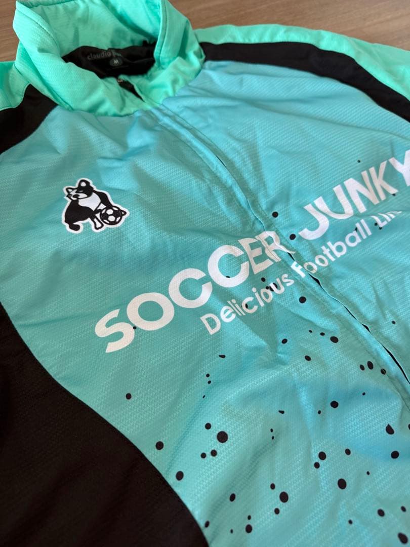 美品 中綿 サッカージャンキー 上下セットアップ