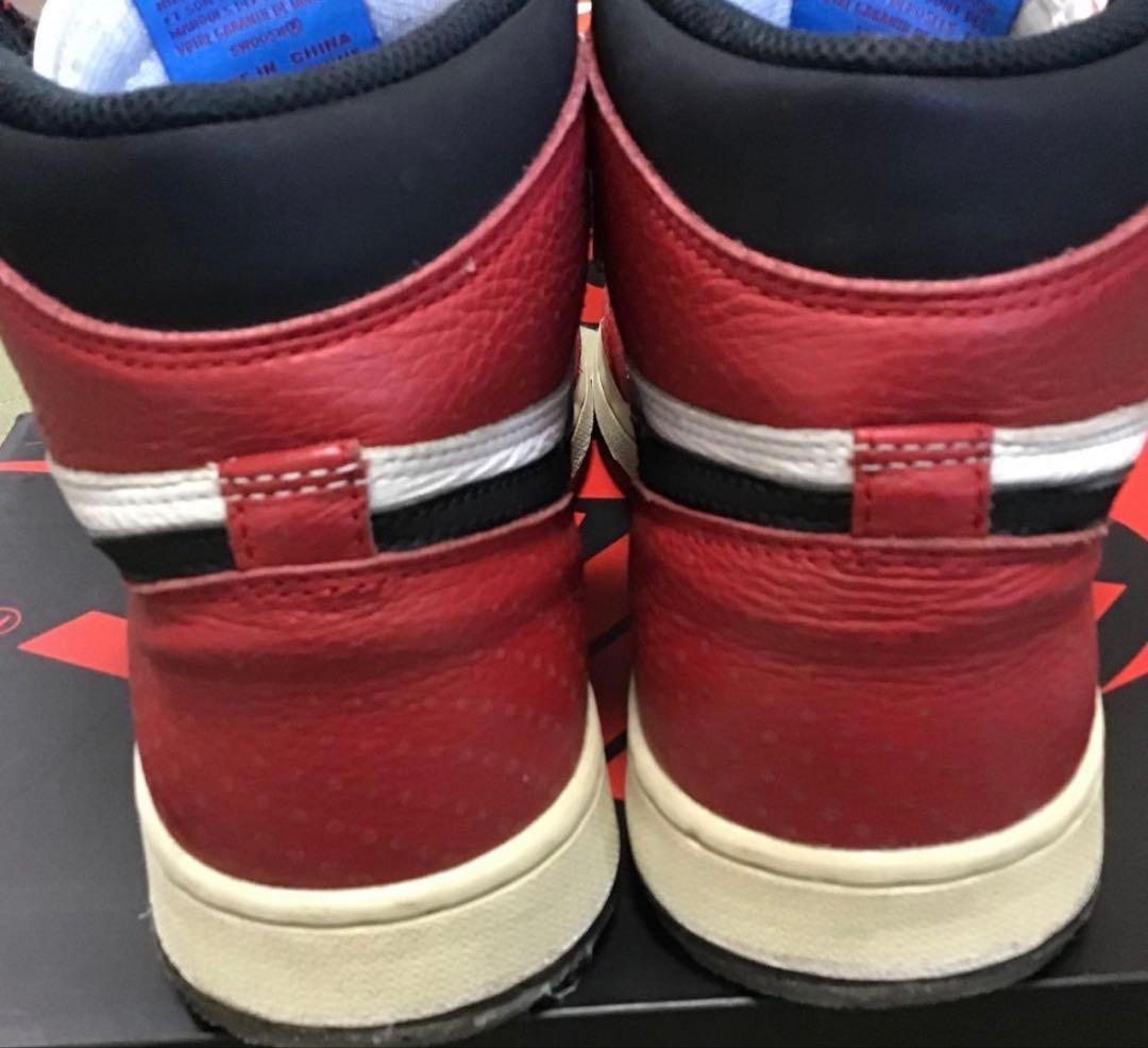 [最安値]NIKEエアジョーダン1シカゴスパイダーマン　オリジンストーリー