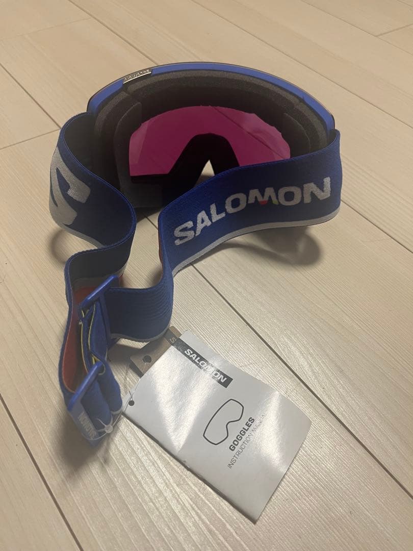SALOMONゴーグル RADIUM PRO SIGMA RACE BLUE