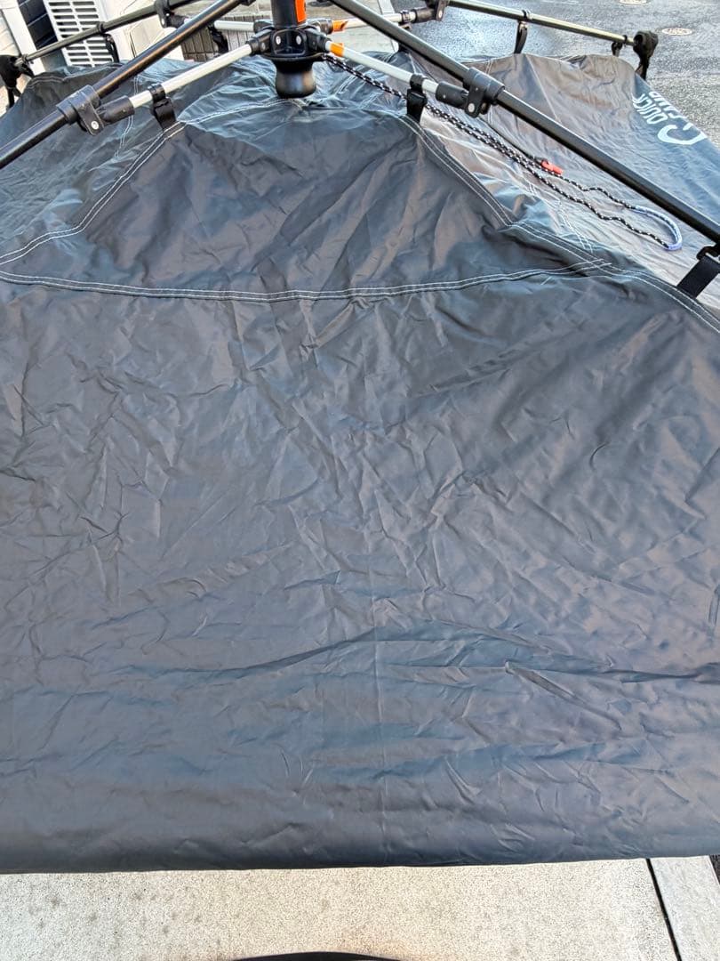 QUICKCAMP ワンタッチタープ 2.5m 黒