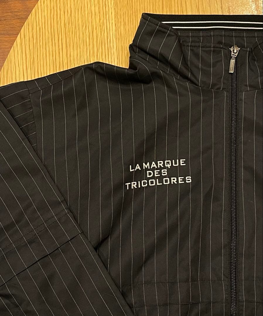 Le Coq Sportif ストライプジャケット　ウィンドブレーカー　LL