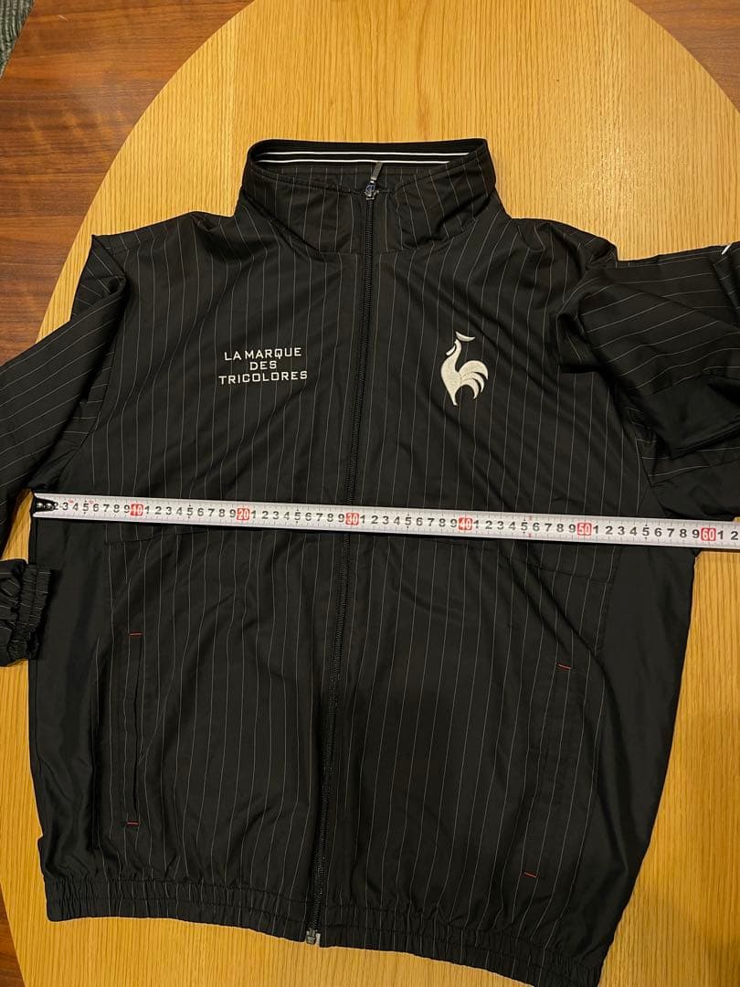 Le Coq Sportif ストライプジャケット　ウィンドブレーカー　LL