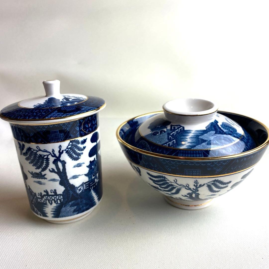 ダブルフェニックス　睦揃い　夫婦茶碗&湯呑セット