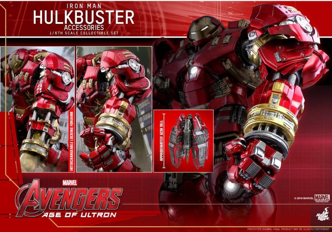 ホットトイズ 1/6 アベンジャーズ エイジ・オブ ACS006