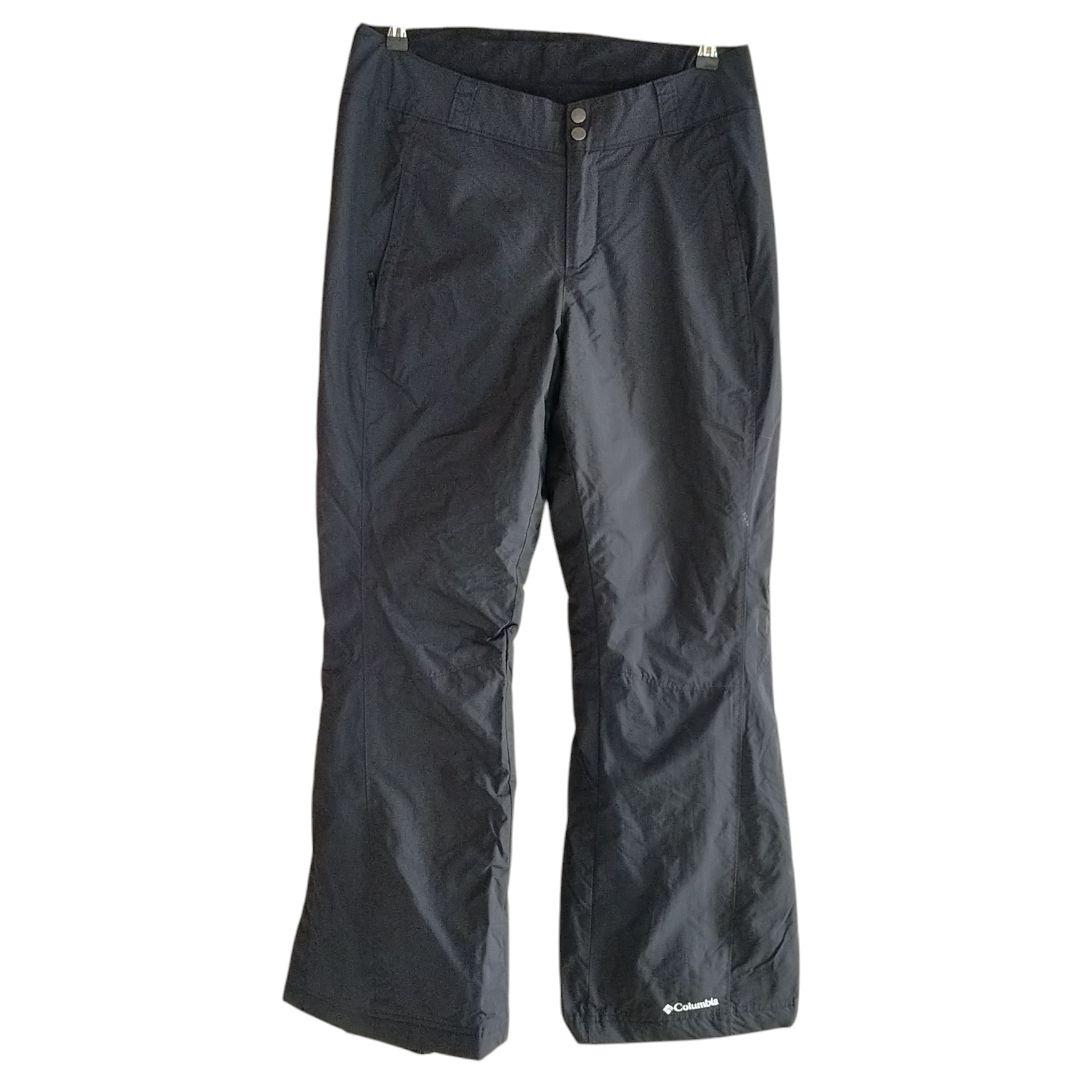 【美品】US Columbia 防水 裏起毛 中綿入り黒 スノーパンツ
