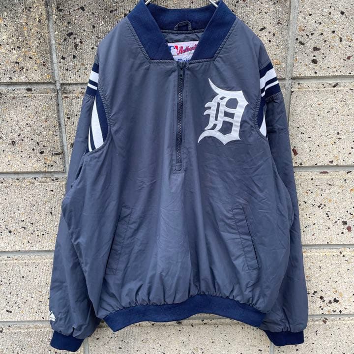 Majestic 90s~00s DET.タイガース 古着 プルジャケット