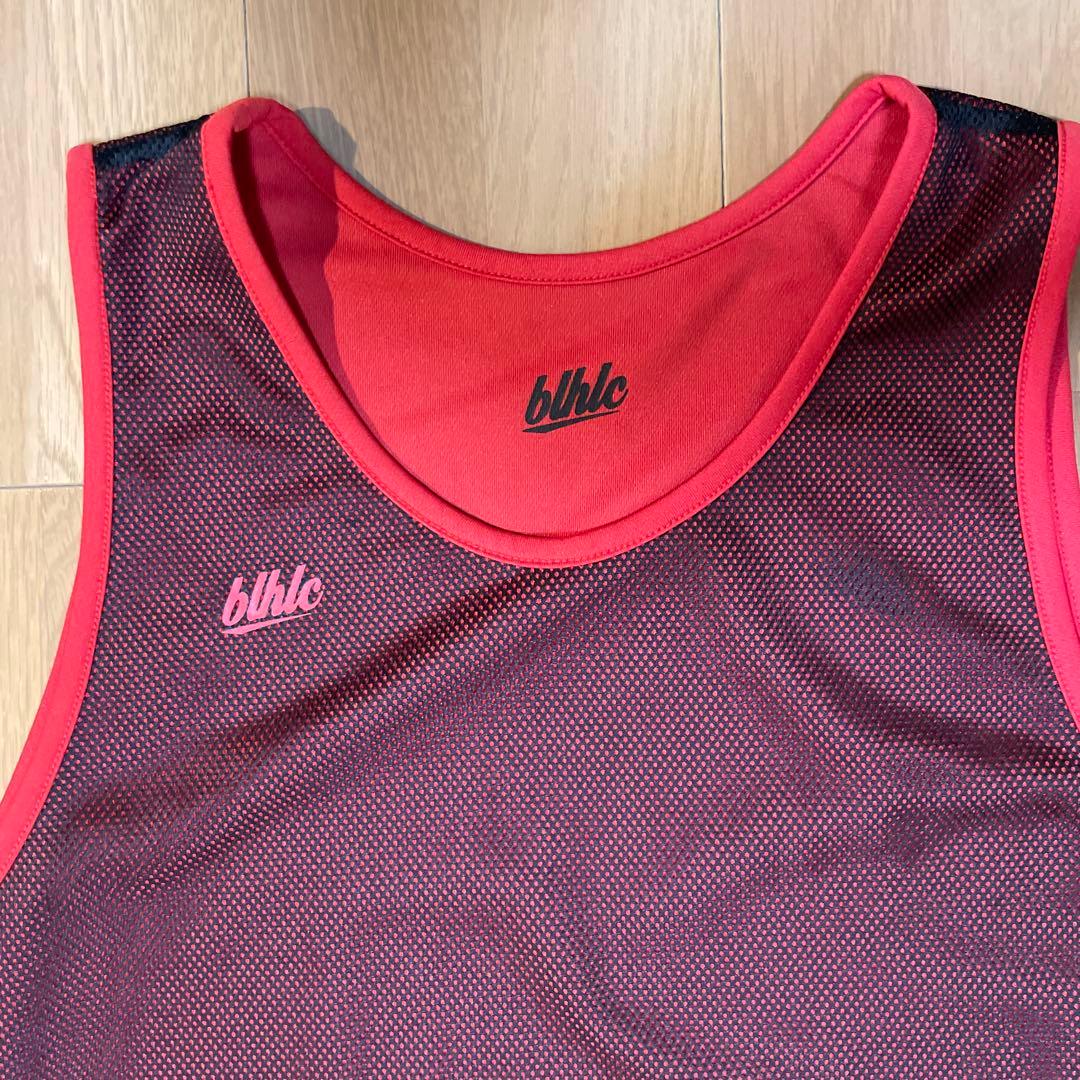 ballaholic レッド／ブラック リバーシブルタンクトップ　Lサイズ
