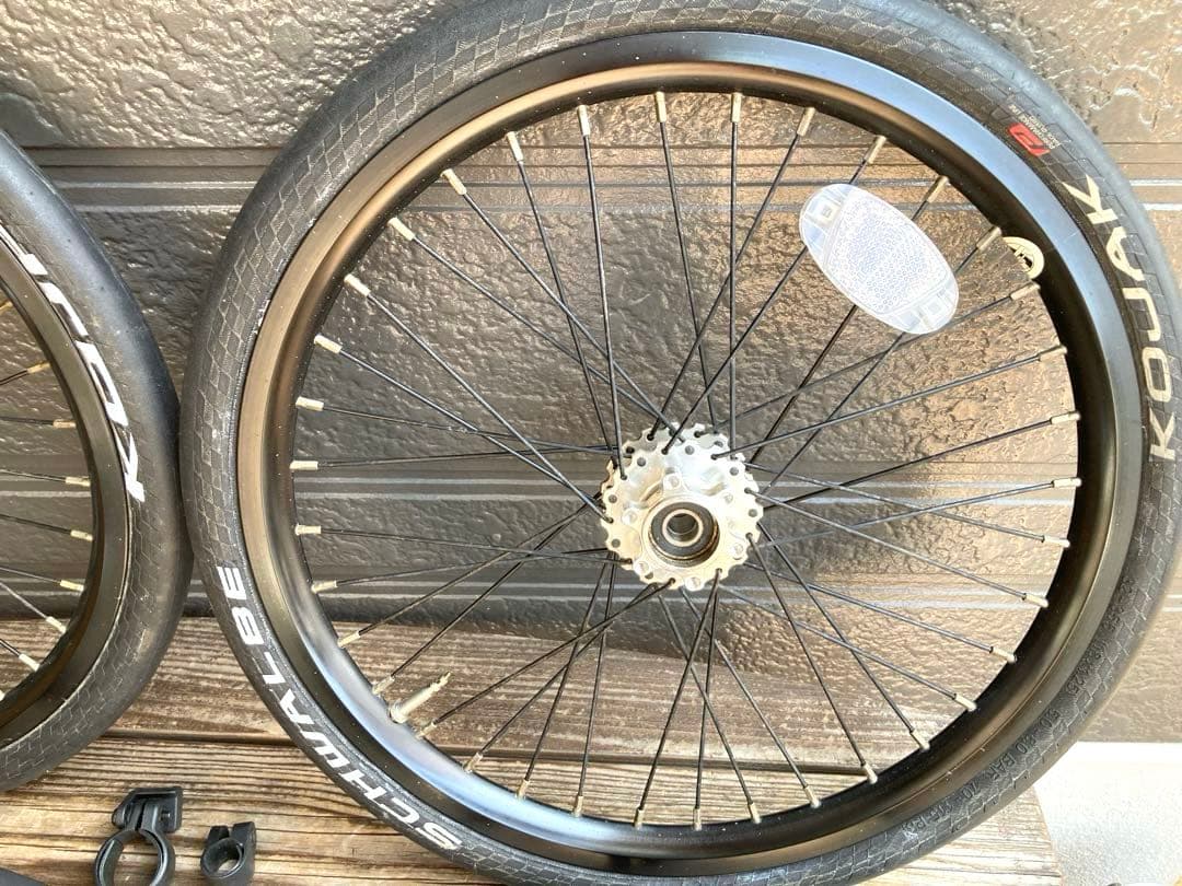 STRiDA18インチスポークホイールセット