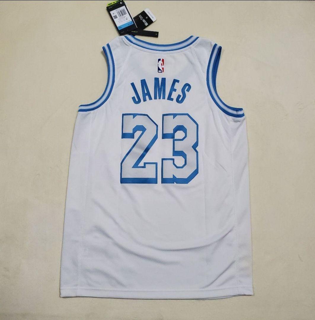新品　NBA　ジェームズ　ロサンゼルス・レイカーズ　ナイキ　ユニフォーム　S
