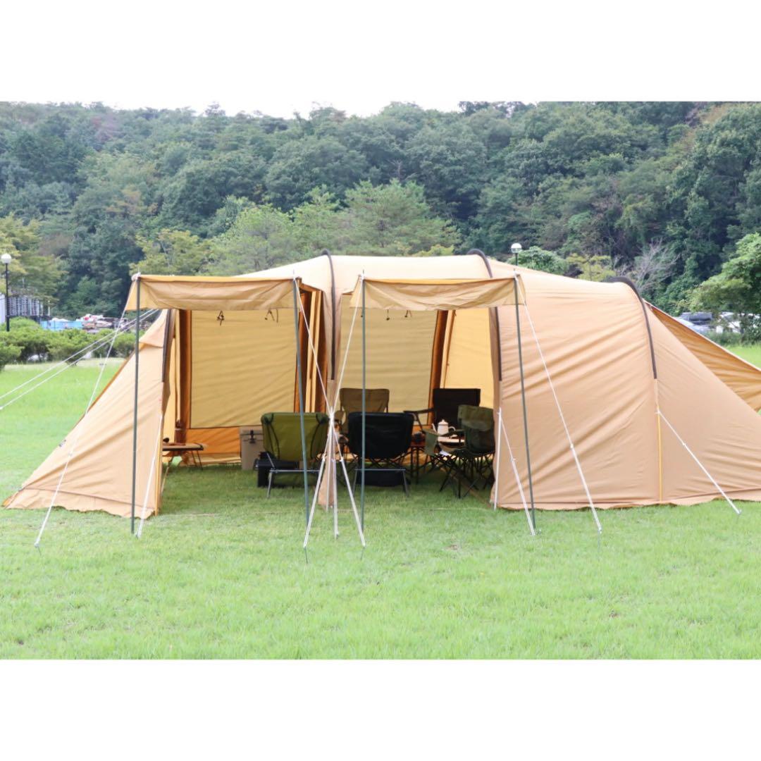 イグニオ 2ルーム型テント　ドームテント 4人用　キャンプ　新品　最安値