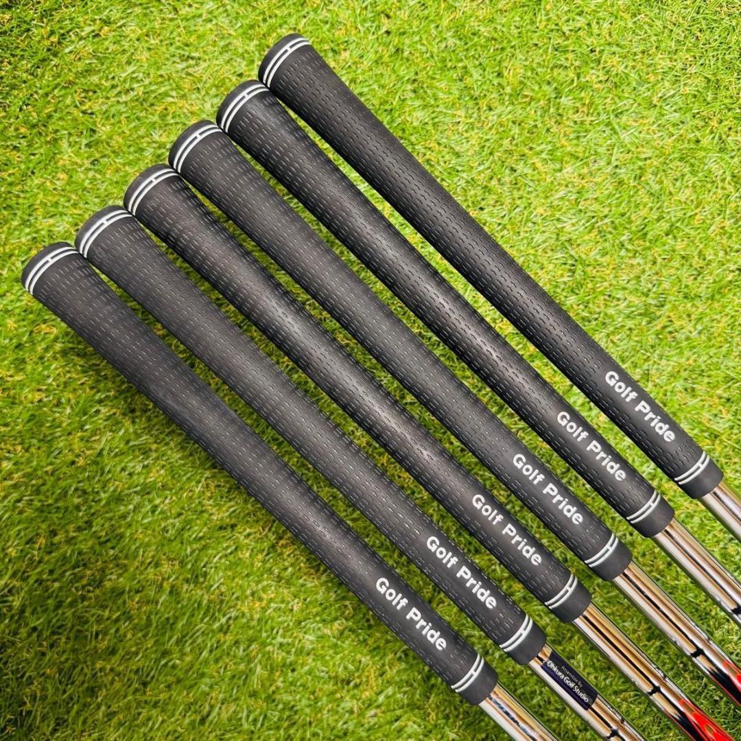 【良品】三浦技研 TC-101 メンズアイアンセット 6本 スチール S