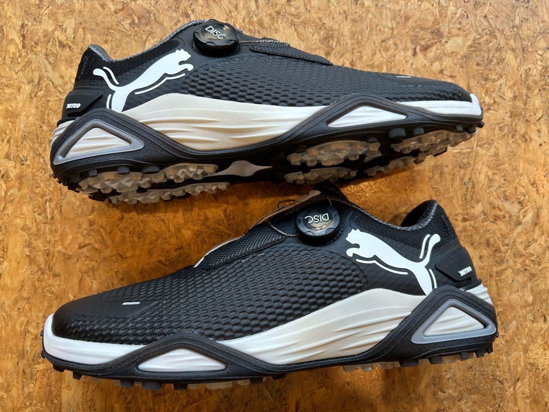 PUMA シャドウキャットニトロ ディスク　スパイクレスゴルフシューズ　28