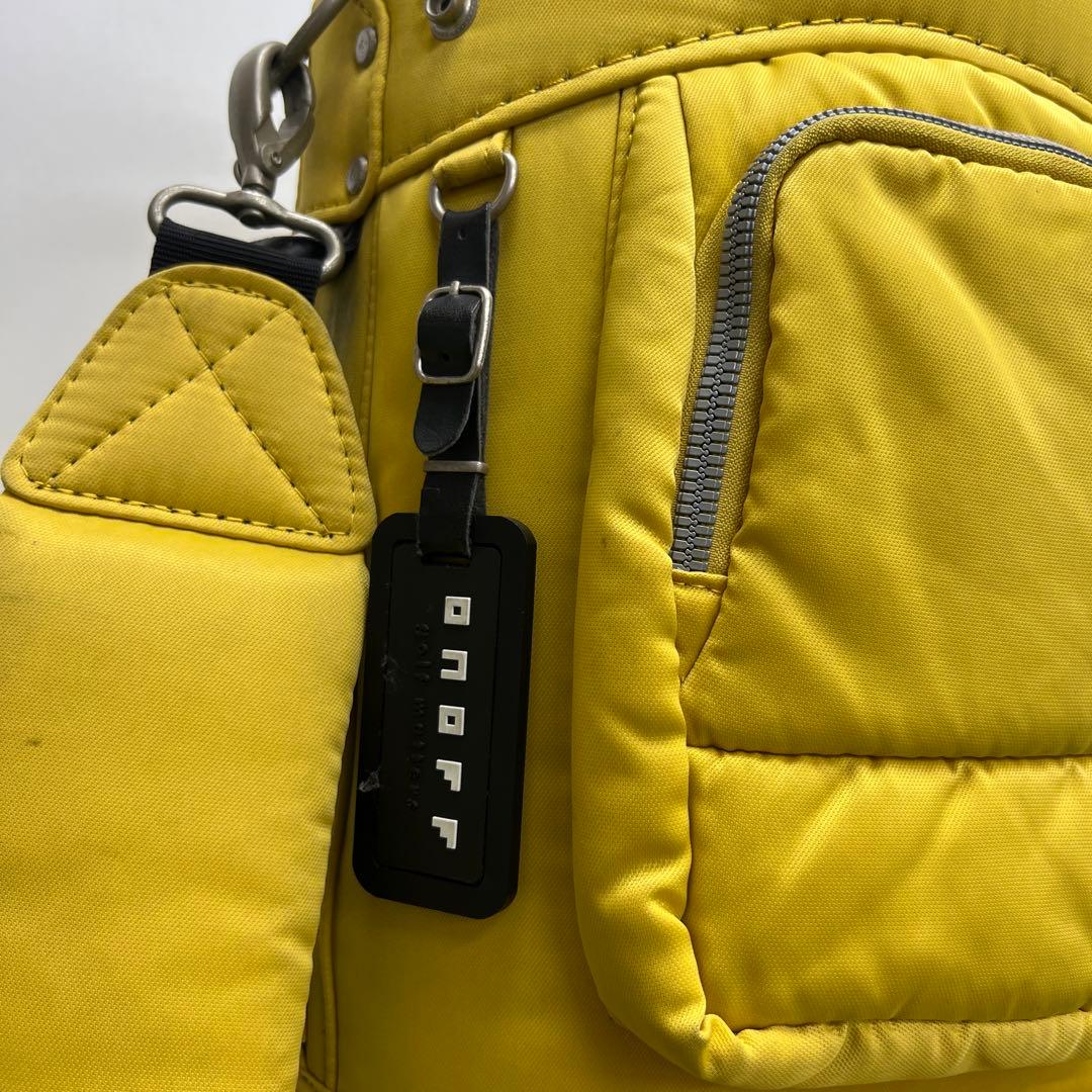 ONOFF オノフ キャディバッグ 9インチ　イエロー