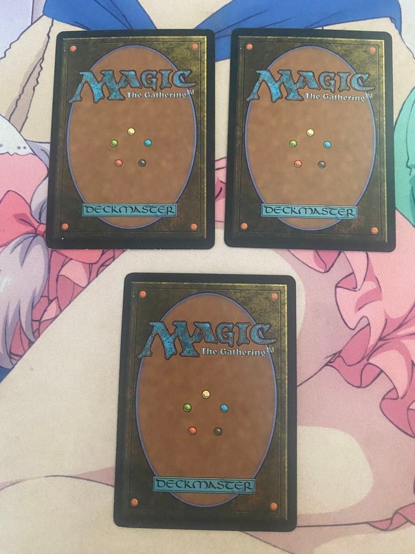 mtg 吹きさらしの荒野　日本語版 サインド　3枚セット