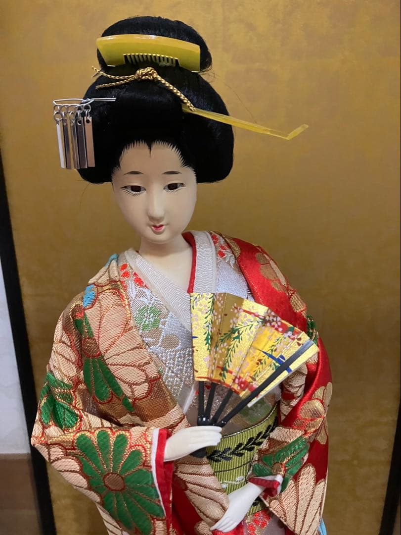 美品　日本人形　花嫁人形　昭和レトロ　置物　着物　和装　お祝い