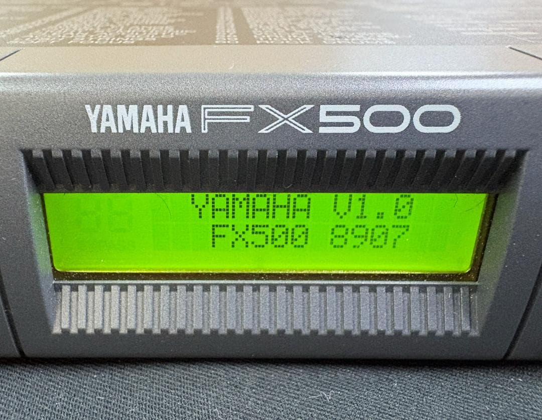 YAMAHA FX500 シミュレーションエフェクトプロセッサー