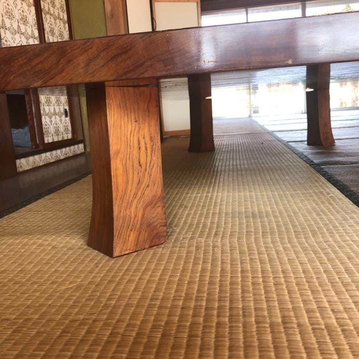 ウッド リビング センターテーブル 座卓 一枚板