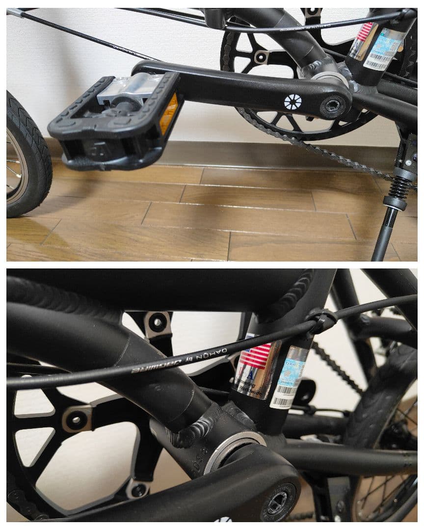 【極美品】DAHON K3 ダホン ケースリー マットブラック 限定車