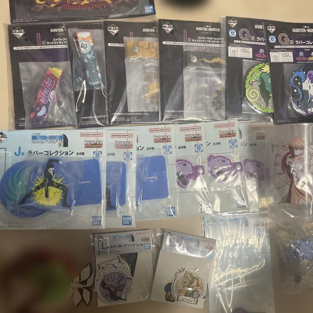ハンターハンターフィギュア　ぬーどるすとっぱー　一番くじ　フィギュアまとめ売り