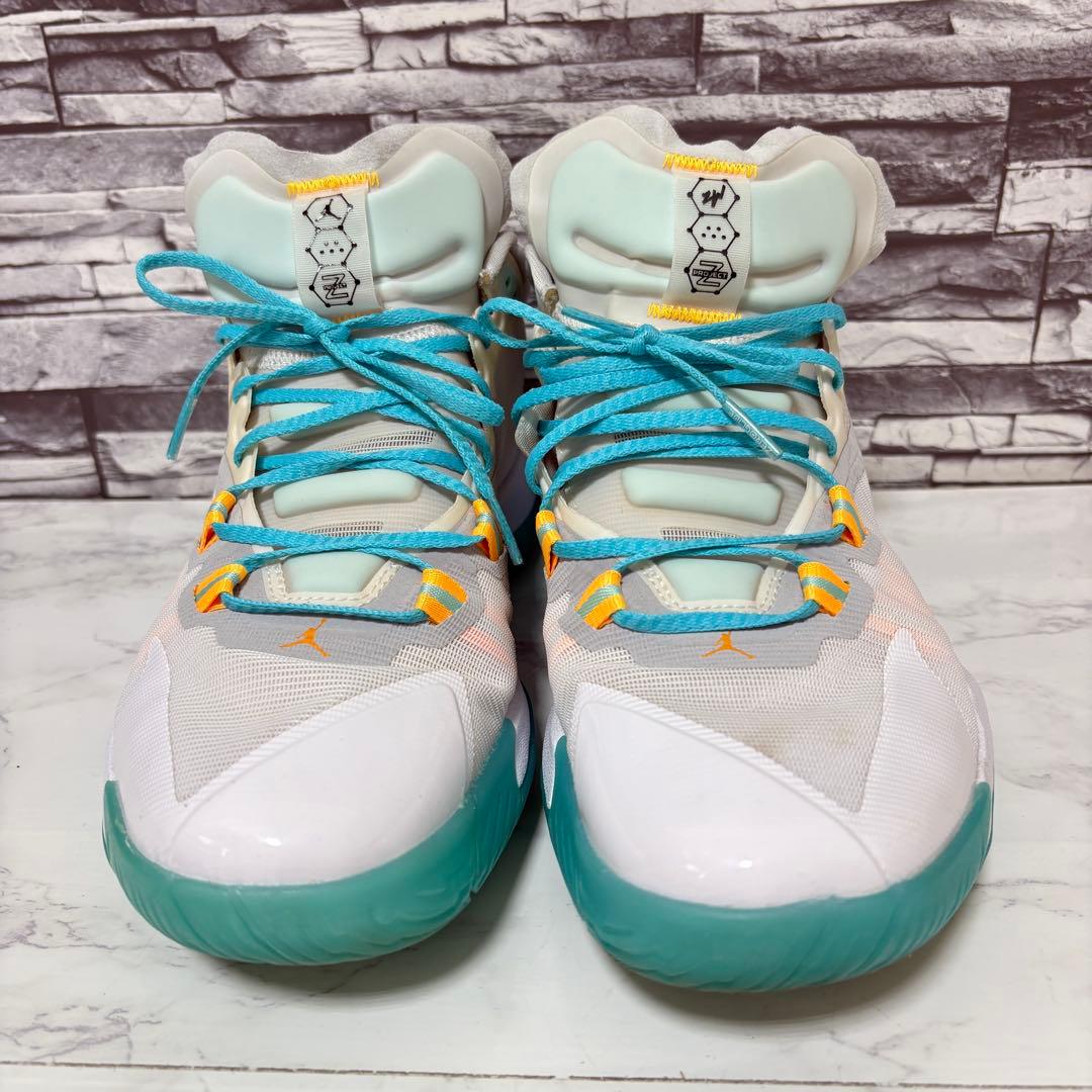 【NIKE JORDAN】ザイオン１ハイカットスニーカー　ホワイト