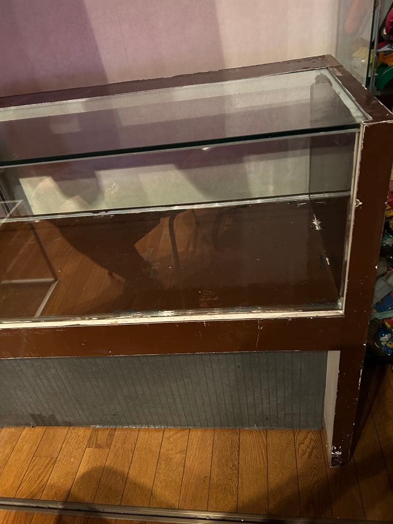 ヴィンテージ glass shelf