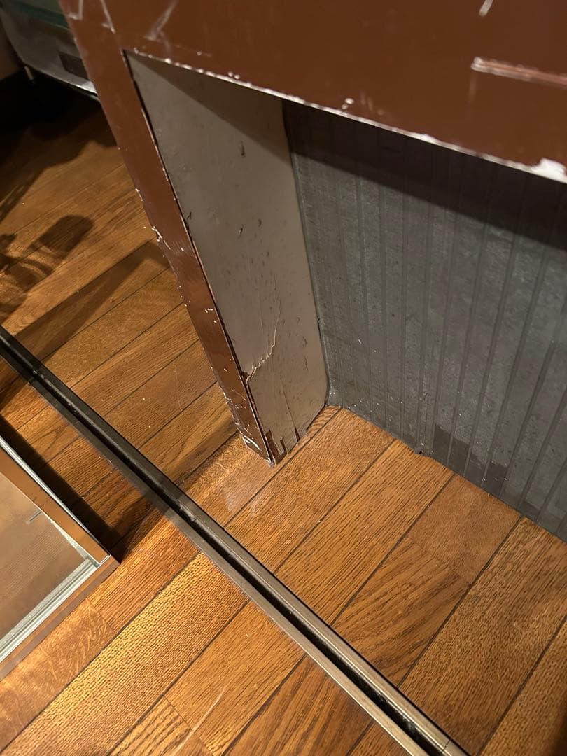 ヴィンテージ glass shelf