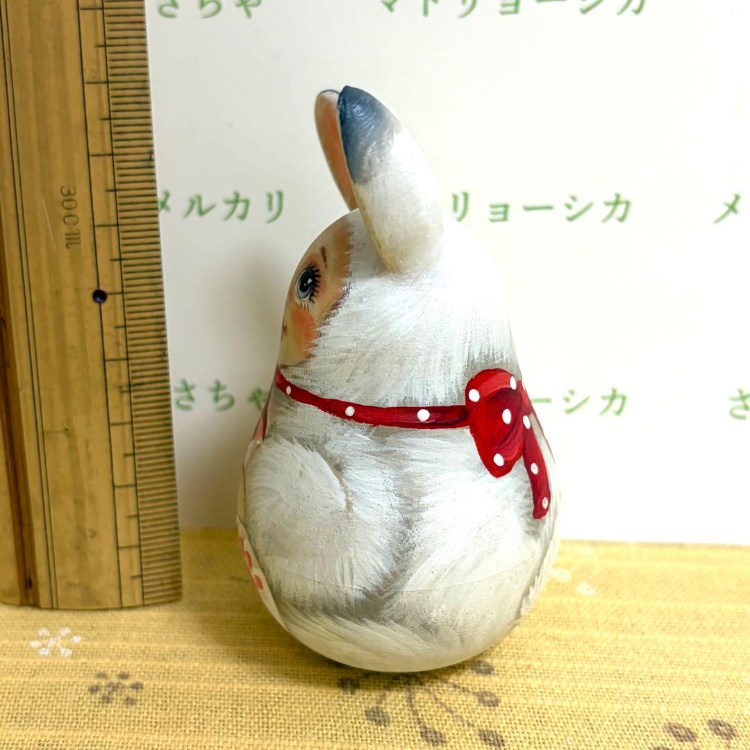 ロシア　マトリョーシカ　おきあがりこぼし　うさぎ　人形　猫