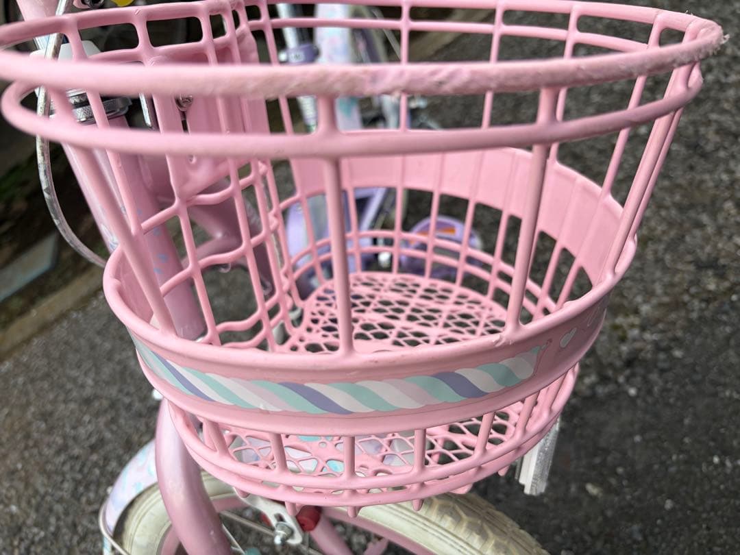 【千葉引取限定】美品 アサヒサイクル 幼児用自転車 16インチ 補助輪付き
