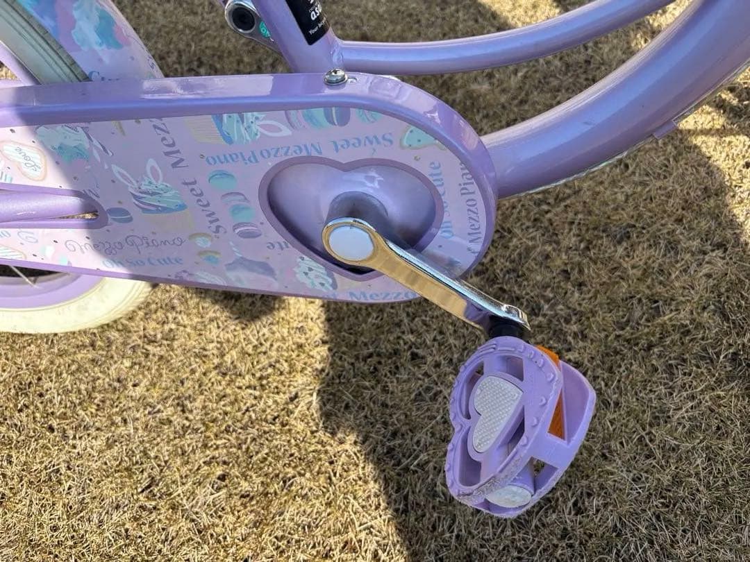【千葉引取限定】美品 アサヒサイクル 幼児用自転車 16インチ 補助輪付き