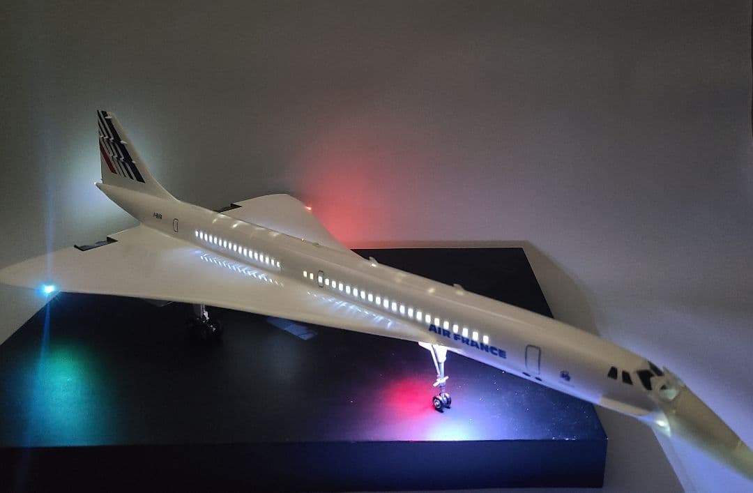 CONCORDE AIR FRANCE 1/100 LED仕様完成品