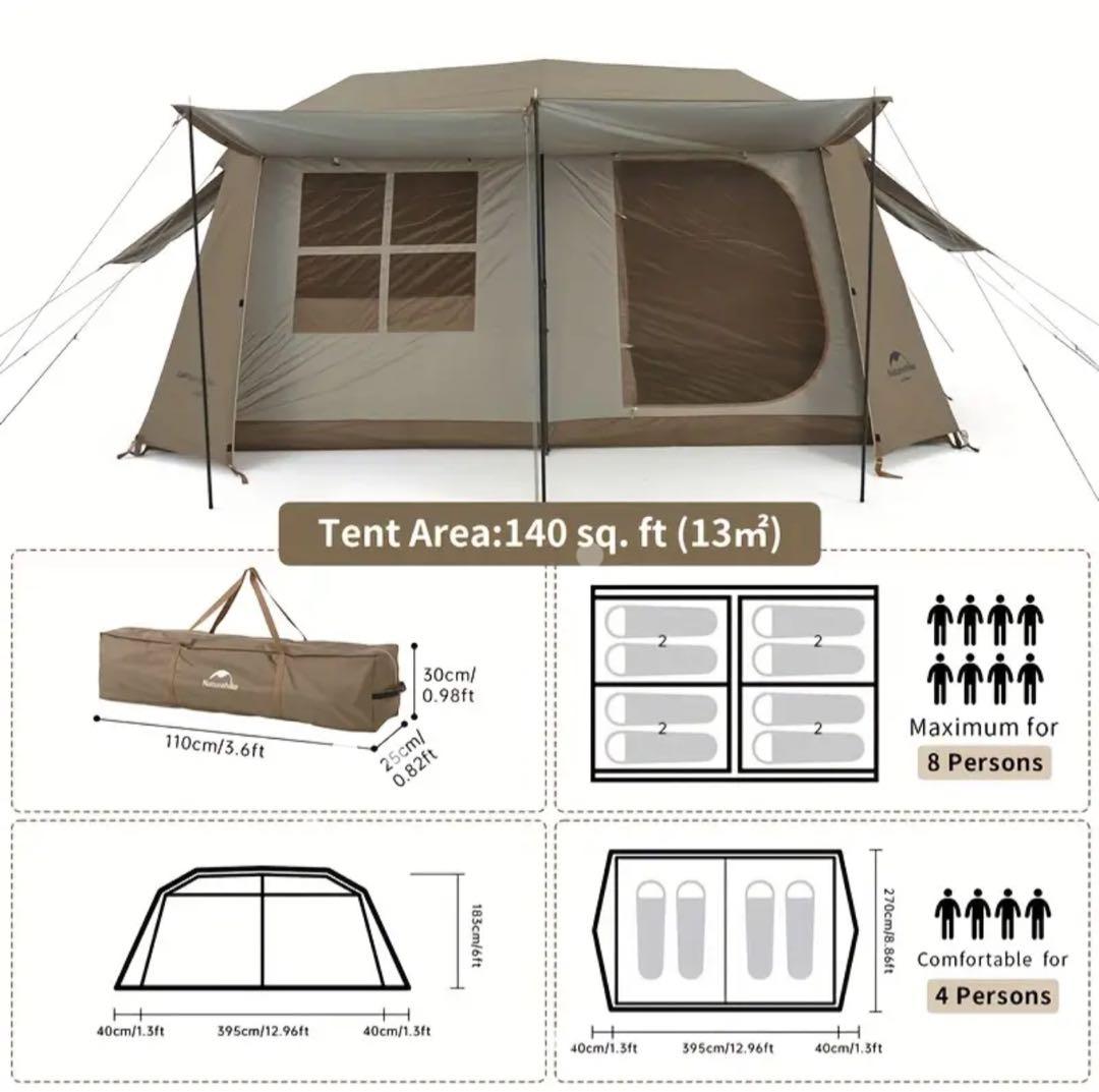 Naturehike Village 13.0 -Ti 新品未使用期間限定値下げ