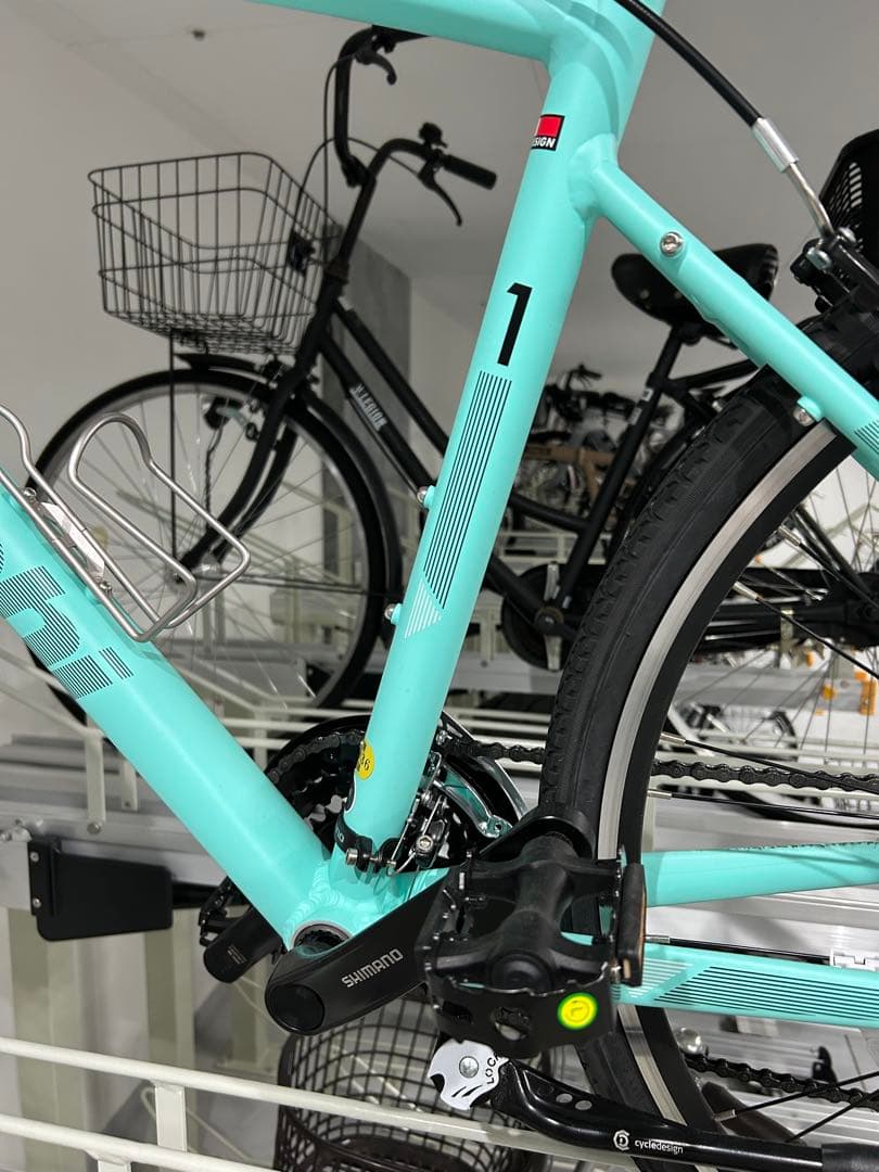 【関東の方向け】Bianchi C-Sport 水色 クロスバイク