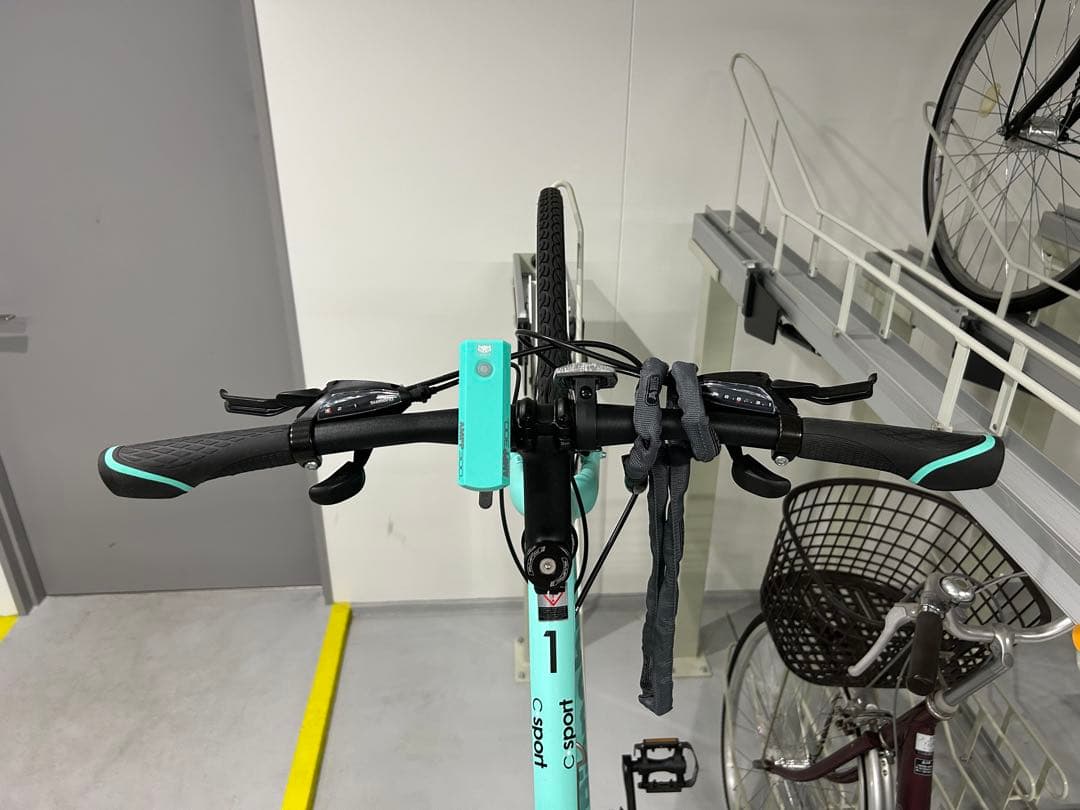 【関東の方向け】Bianchi C-Sport 水色 クロスバイク