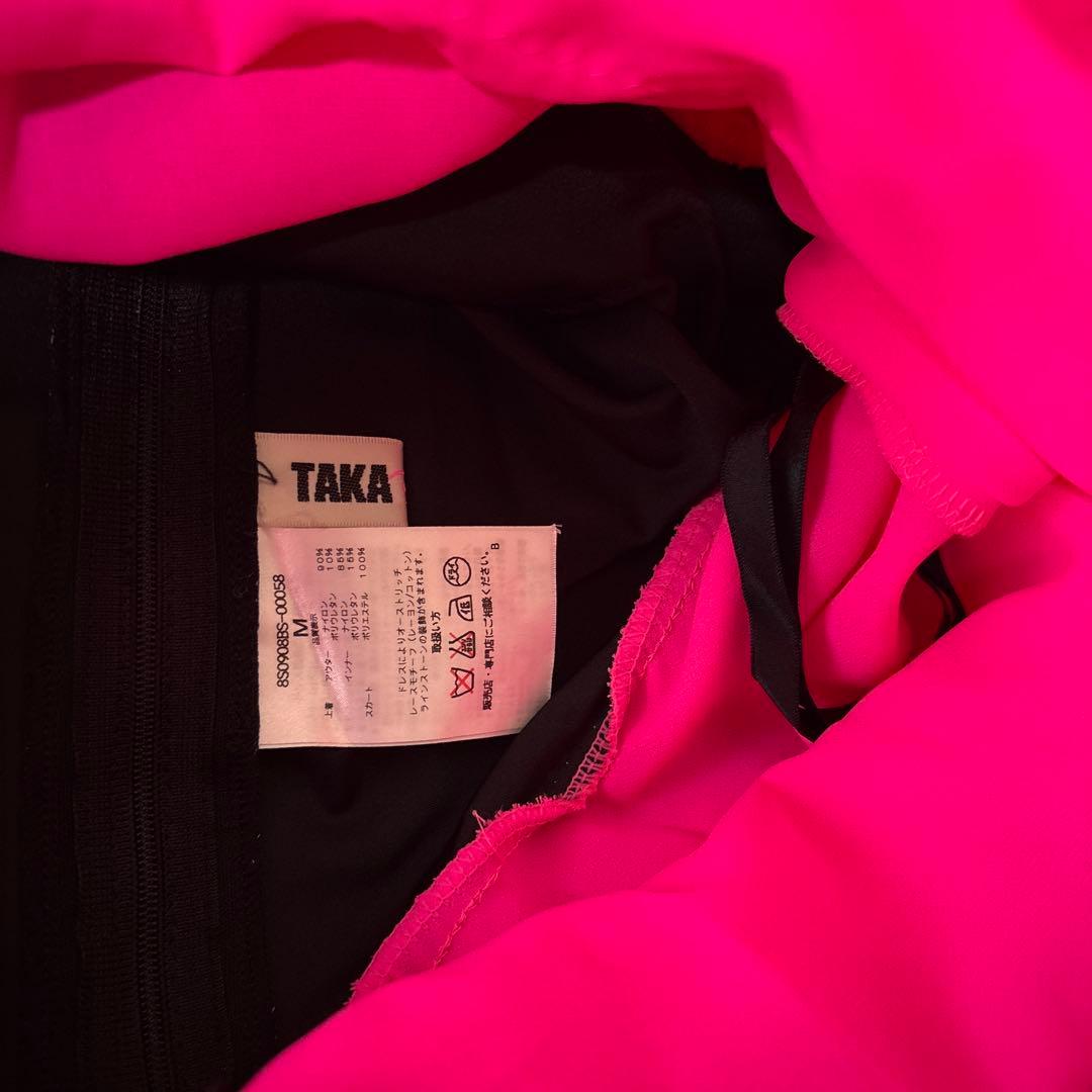 【極美品・着用1回】タカダンス 社交ダンス 正装ドレス（Mサイズ）日本製