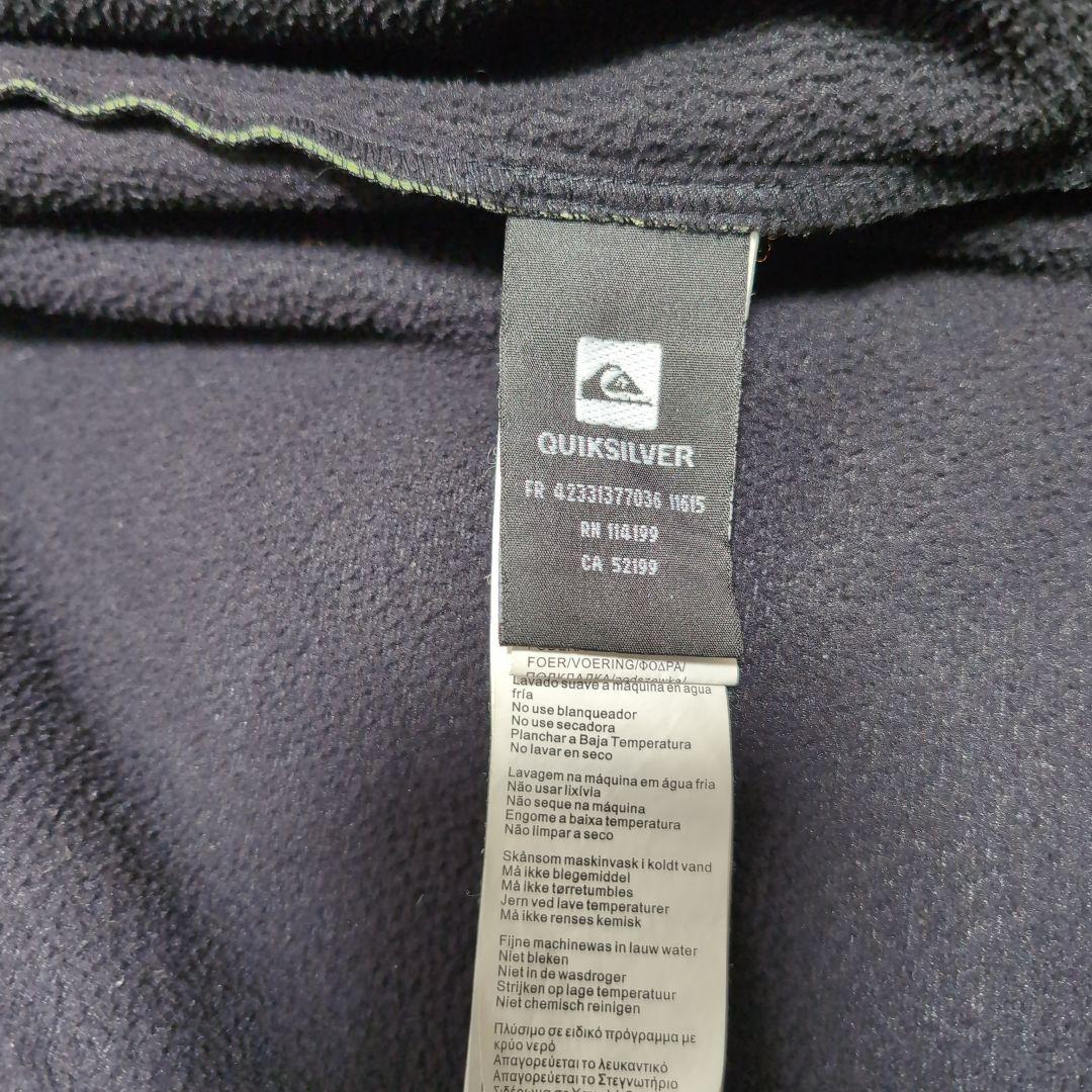 Quiksilver フード付きスノーボードウェア 緑色