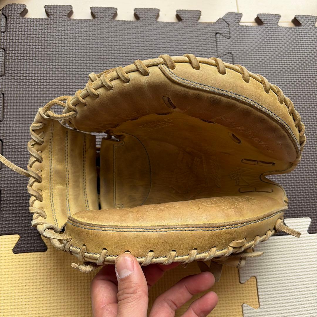 Rawlings 軟式グローブ キャッチャーミット　ベージュローリングス少年野球