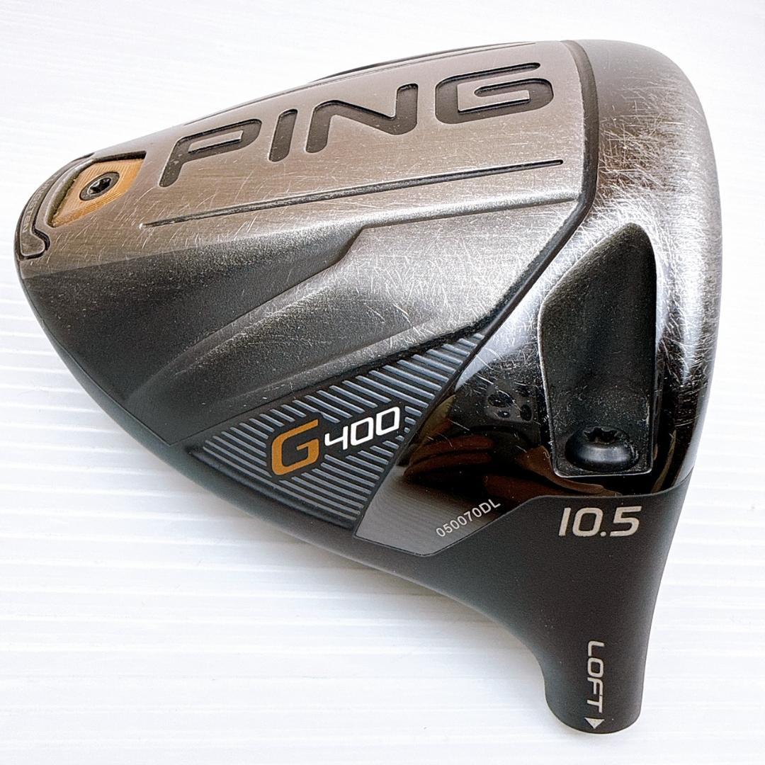 PING（ピン）　G400　ドライバー　10.5°　ヘッドのみ／1W