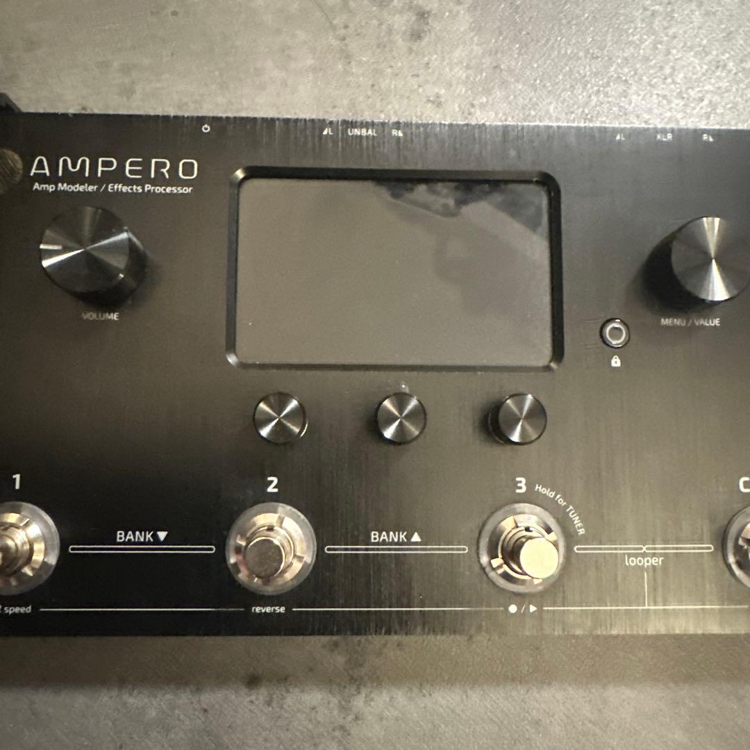 HOTONE AMPERO マルチエフェクター　アンプシュミレーター　ケース付き