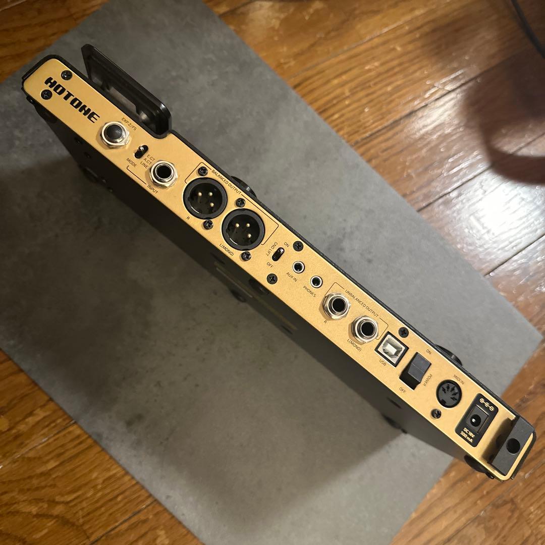 HOTONE AMPERO マルチエフェクター　アンプシュミレーター　ケース付き