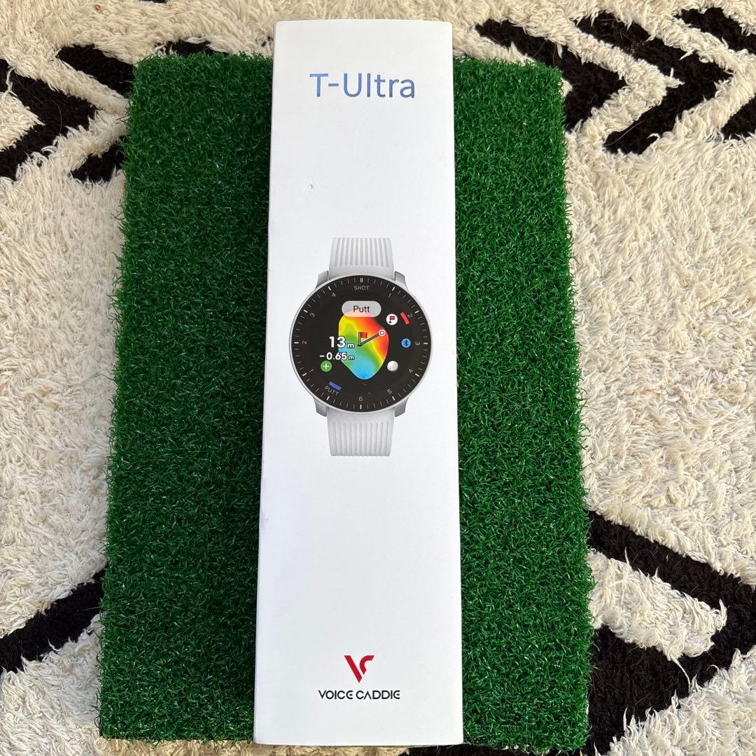 【美品】VOICE CADDIE ボイスキャディT-Ultra 白