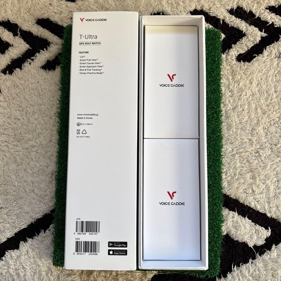 【美品】VOICE CADDIE ボイスキャディT-Ultra 白