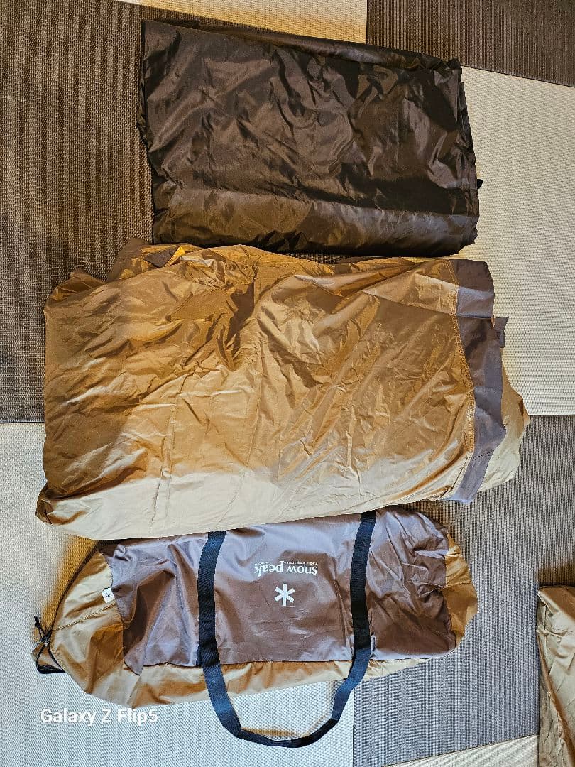 【美品】 peak エントリーツールームテント