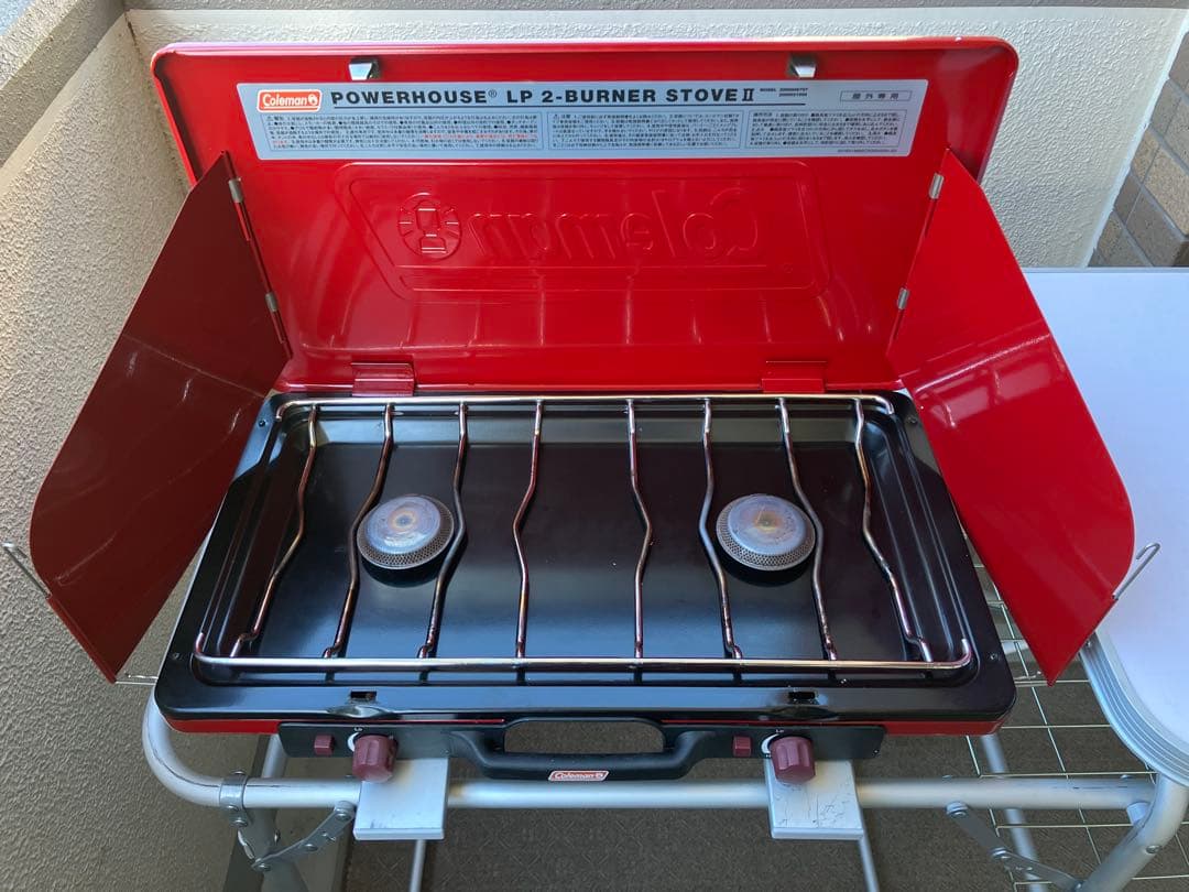 Coleman ツインバーナー、ハイランダー　キッチンテーブルセット