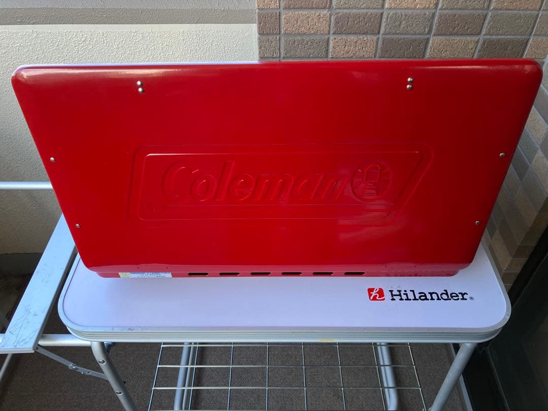 Coleman ツインバーナー、ハイランダー　キッチンテーブルセット