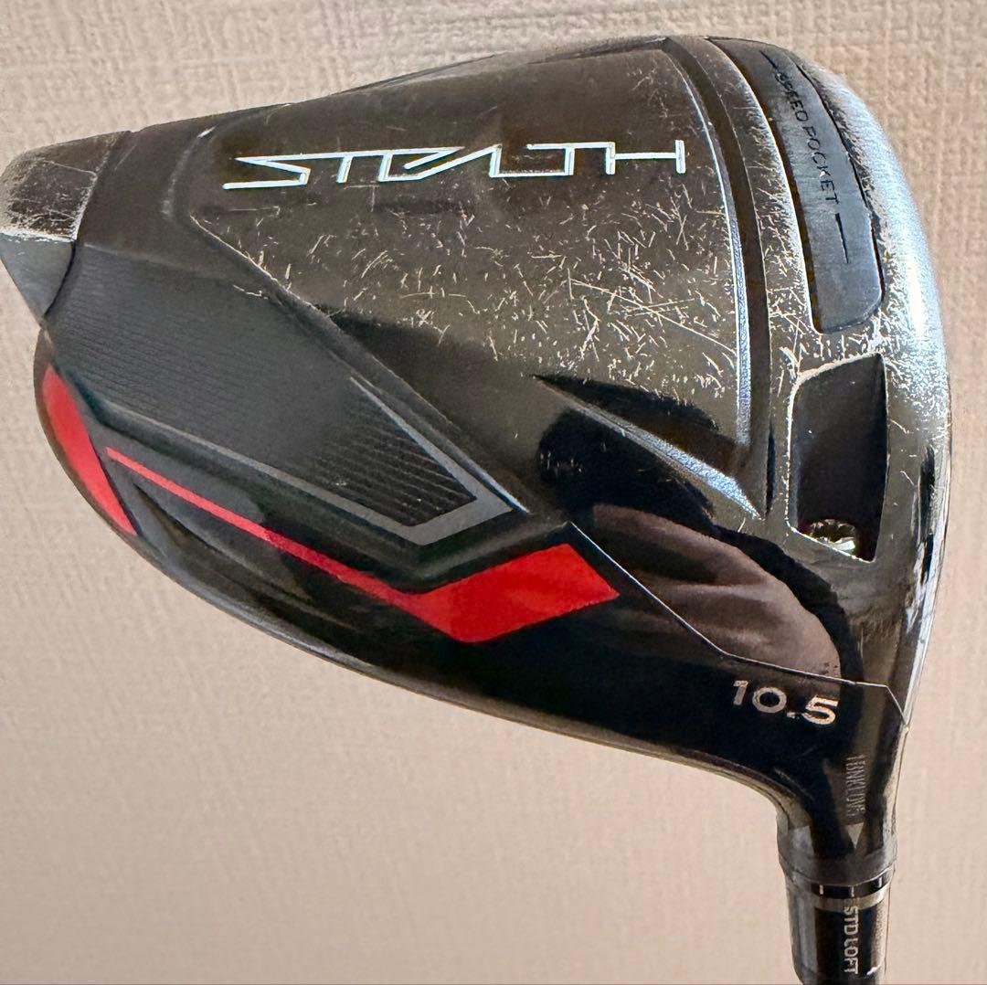 TaylorMade ステルス10.5° ドライバー カバー付 Stealth