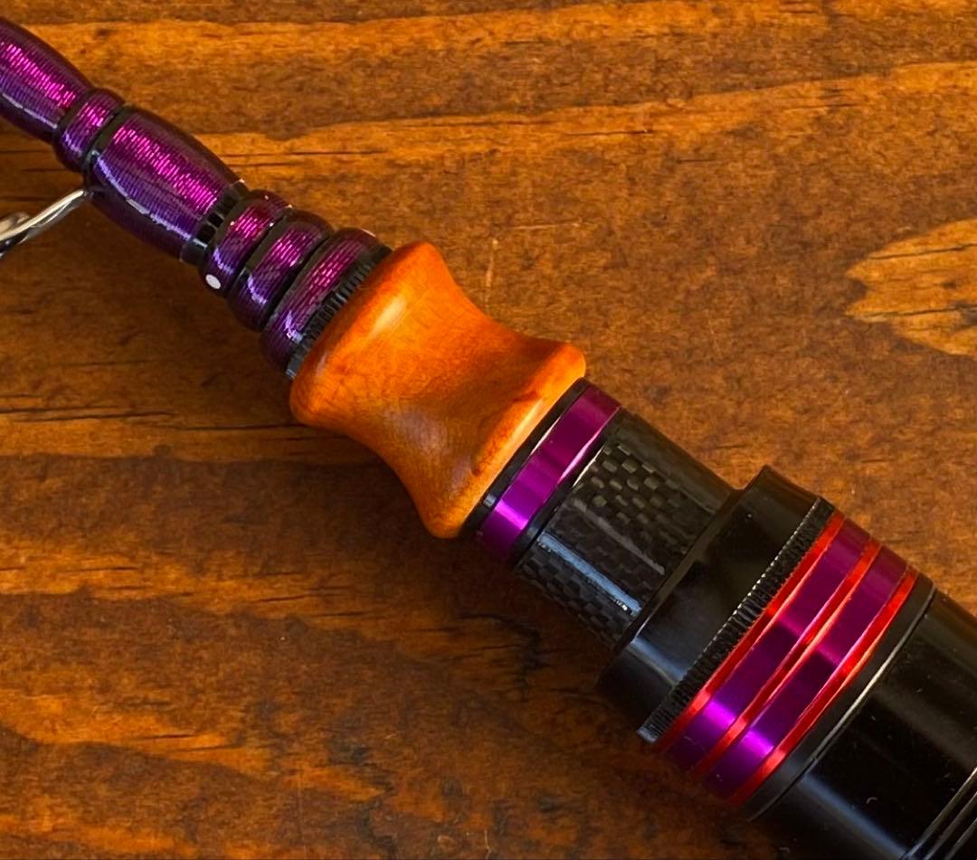 訳アリ　4ft11inch トラウトロッド　ベイトロッド　ウッドグリップ　天然木