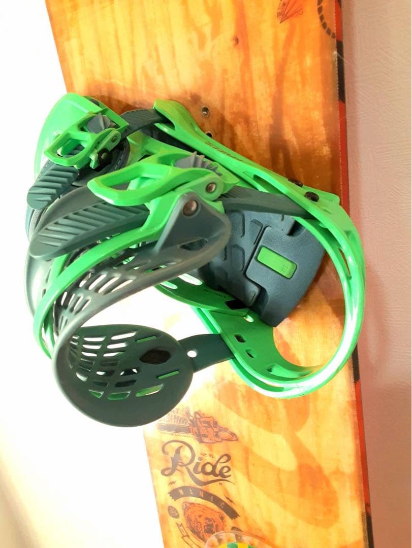 スノーボードセット　Ride Burton Genesis